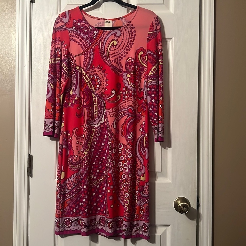 Ali Ro Psychedelic Dress - size 10
